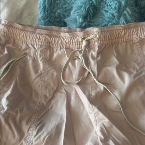 Jaanuu Blush Pink scrubs XL zippered